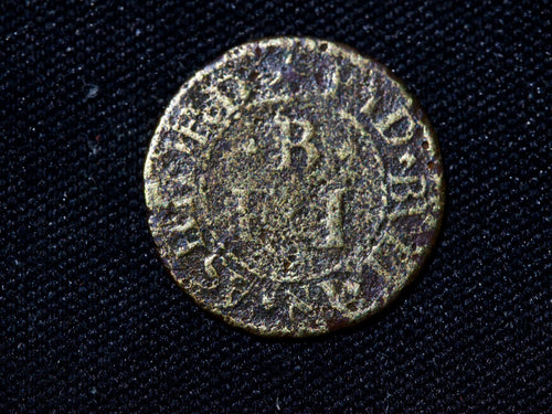 17th Century Token, Frances Baylef, Pyd Bull Ashford-Kent