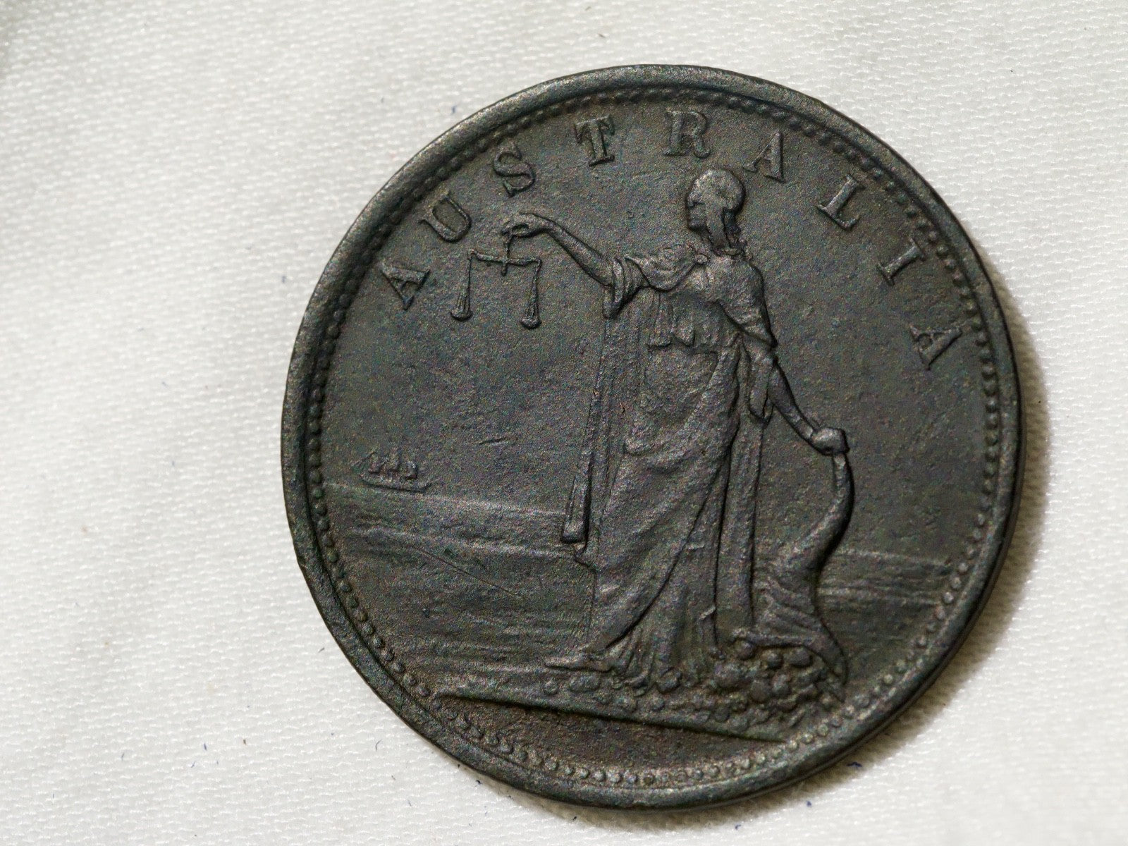Australia 1820 Iredale & Co Sydney Iron Merchants Penny Token1