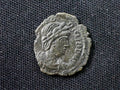 Theodora ae4 ,PIETAS ROMANA Pietas standing right holding child0