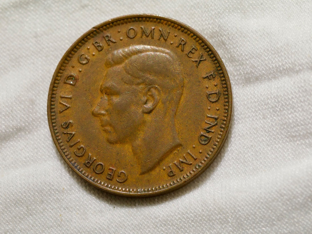 Australia  Half Penny 1948 M1