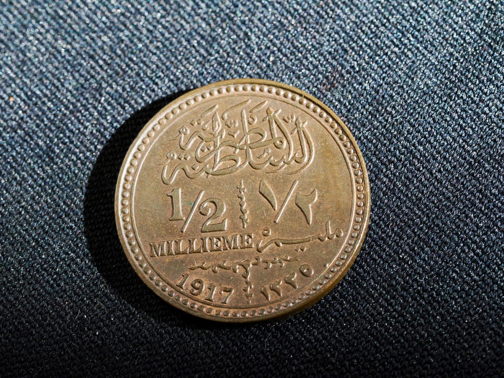 Egypt 1/2 Millieme 19171