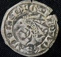 France, Dauphiné, Guigues VIII (1318-33), demi Carlin (double Denier)0
