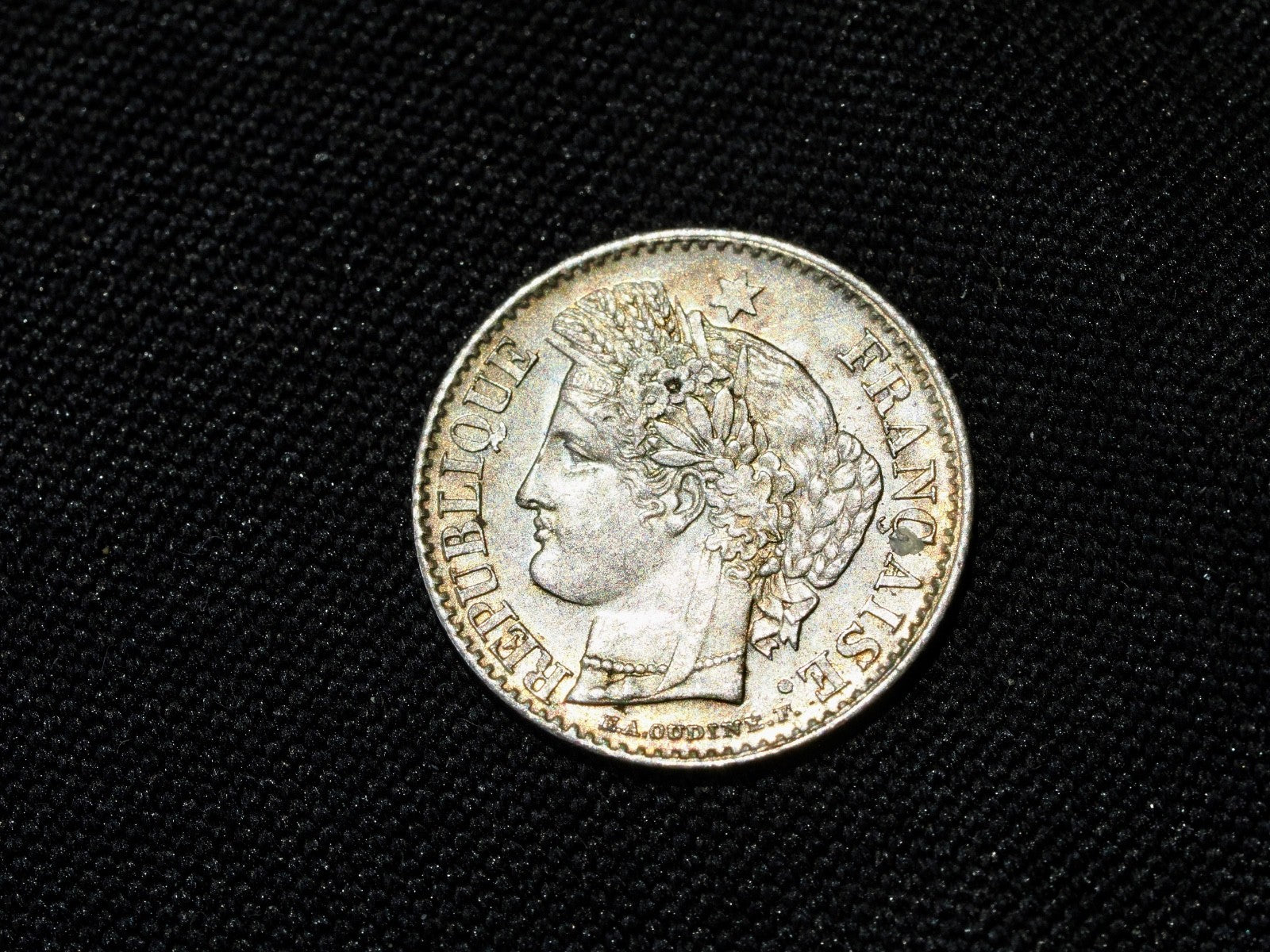 France 20 centimes 1850A-excellent0