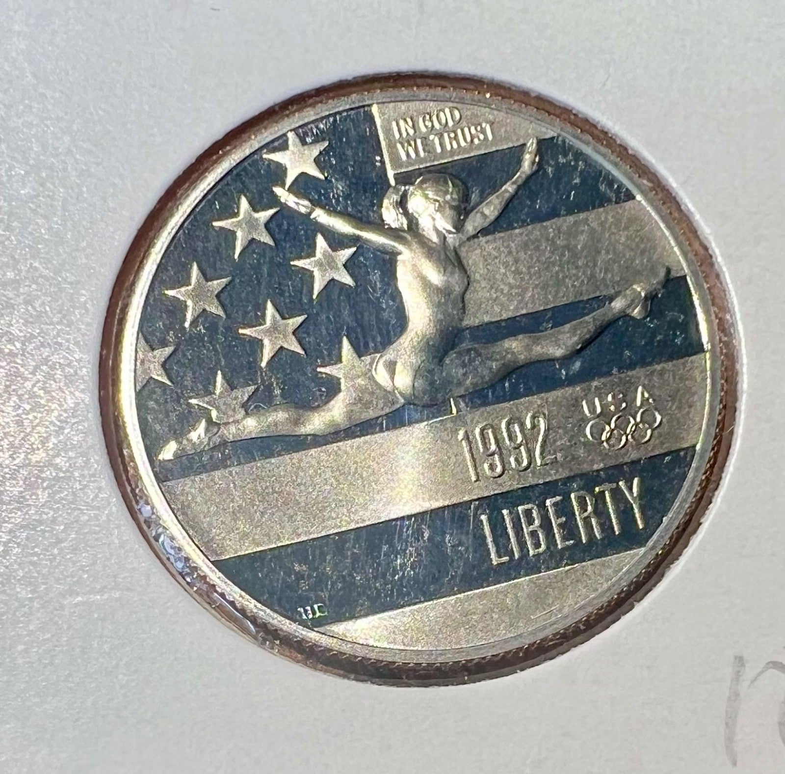 USA Olympics Commemorative Half Dollar 1992-PROOF1