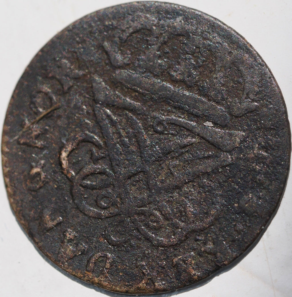 1715 CW Denmark Frederik IV II Skilling Dansk Coin1