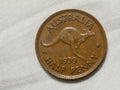 Australia  Half Penny 1939-second reverse0