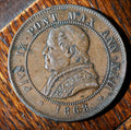ITALY VATICAN Papal States / 1868 4 Soldi0