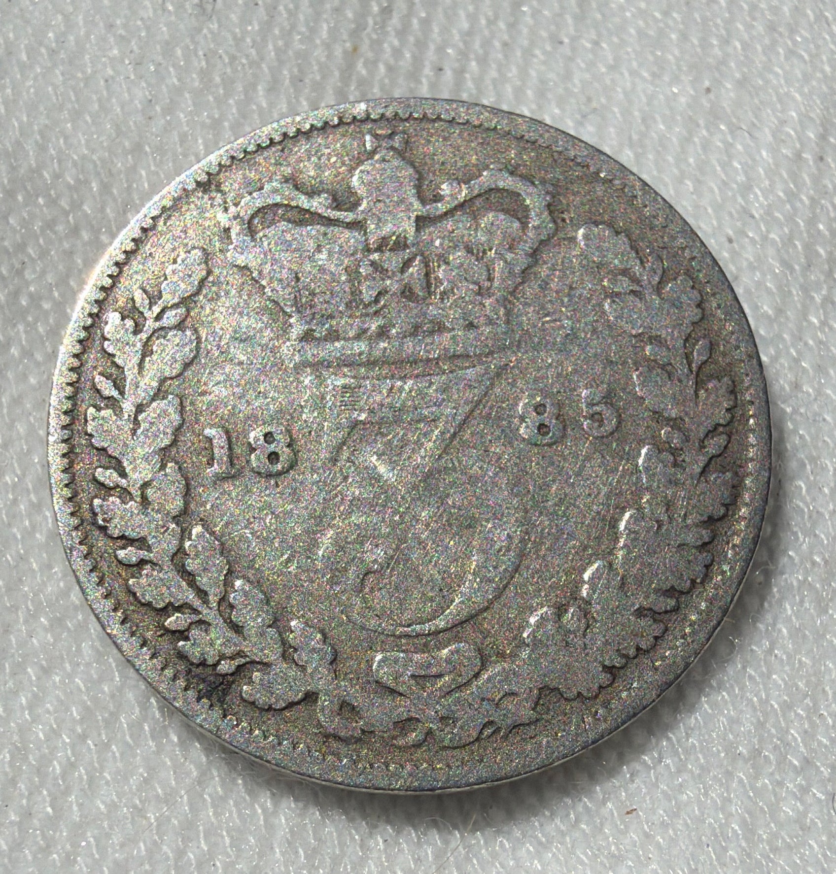 1885 Threepence