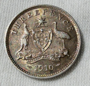 Australia Threepence 1910