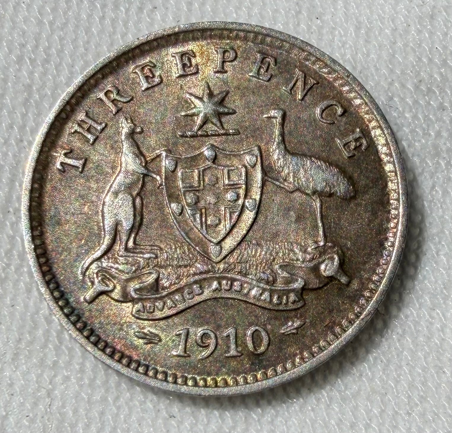 Australia Threepence 1910