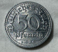 Germany 50 Pfennig 1920D-high grade with lustre