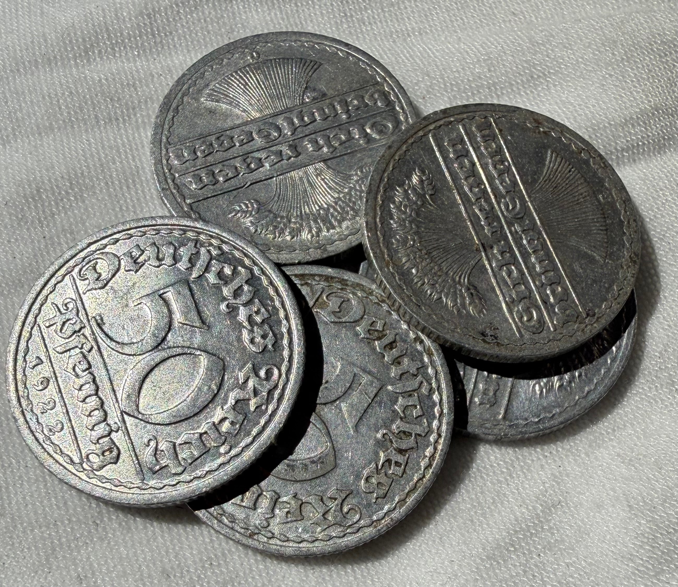 Germany 50 Pfennig 1922G-high grade