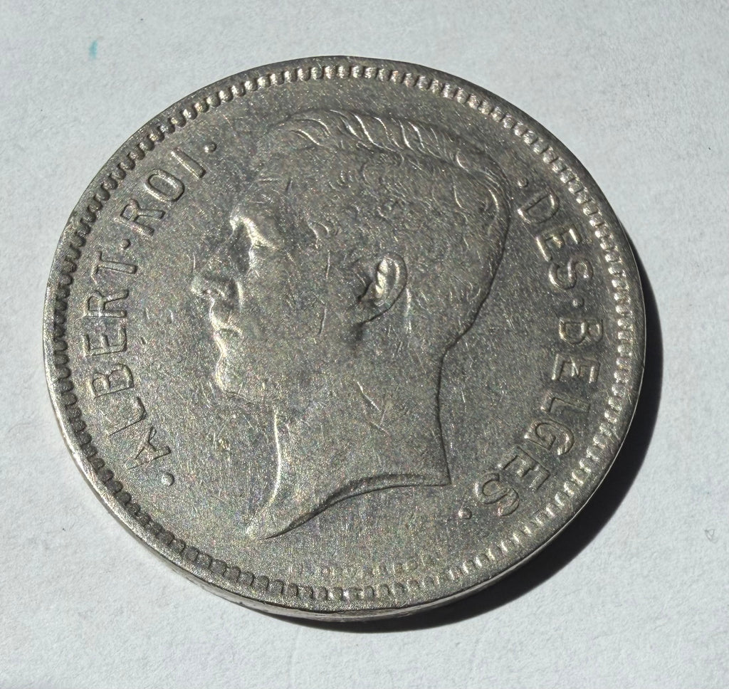Belgium 5 Francs 1932