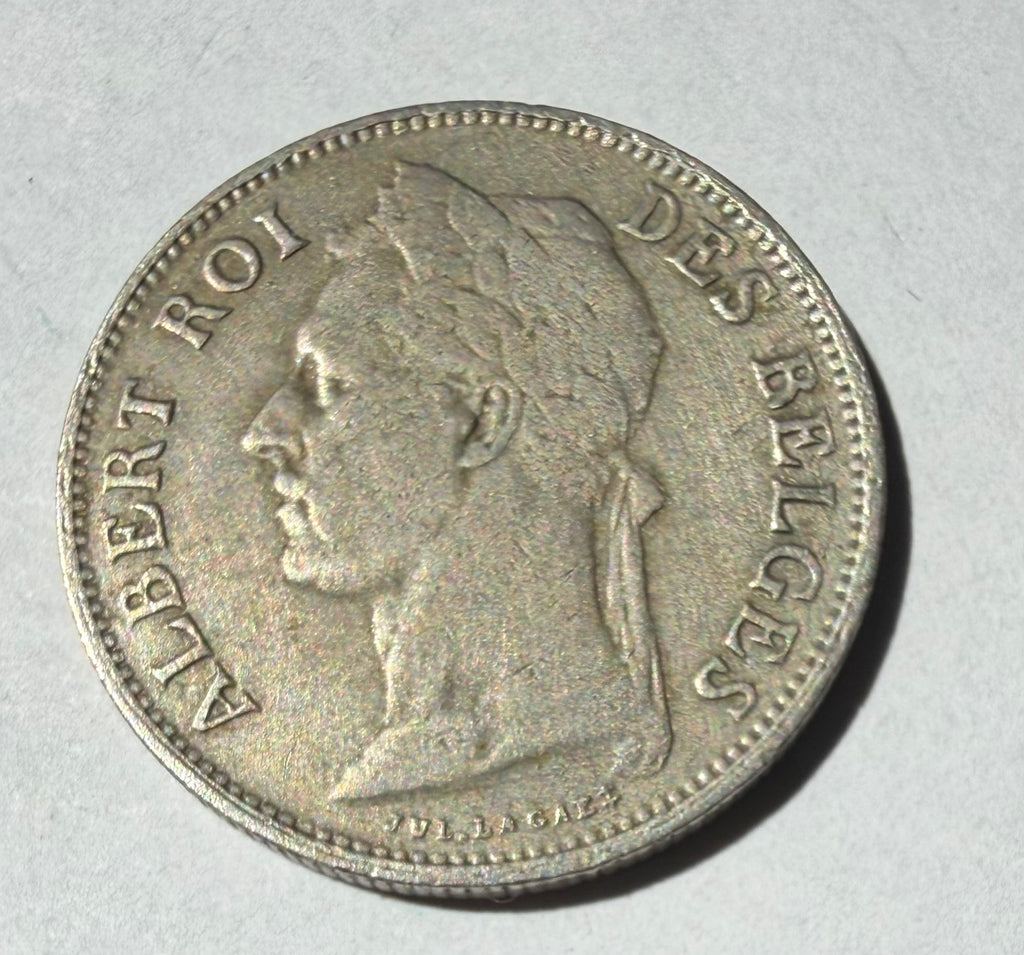Belgian Congo 50 cents 1927