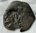 Spain - Felipe IV 1636 VI maravedis resello-countermarked coin
