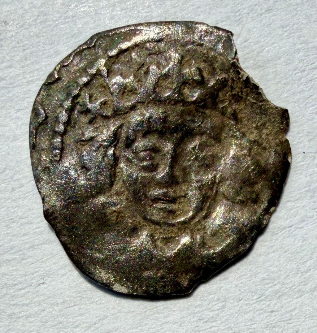 IRELAND. Edward IV, 1471-1483. Silver Penny. Dublin, Mullets by crown S-6373K
