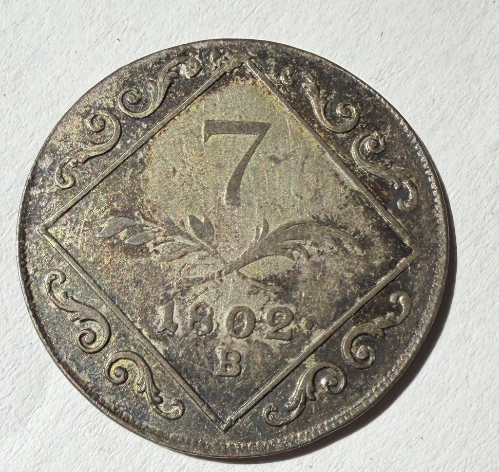 Austria 1802 B 7 Kreuzer