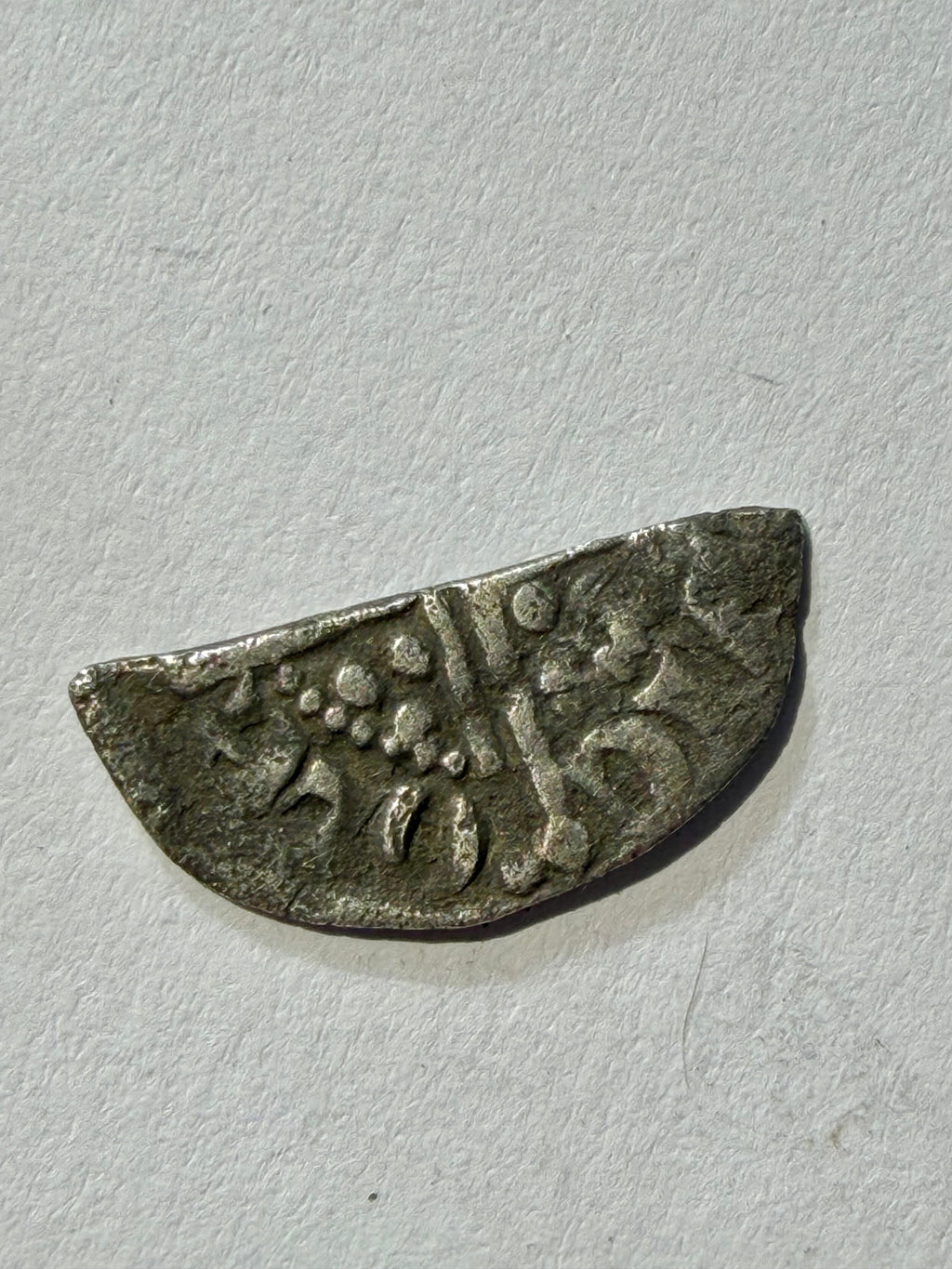 King Henry III Short Cross Cut Half Penny-Class 3a or b NICOLE