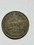 East Africa 50 cents 1922