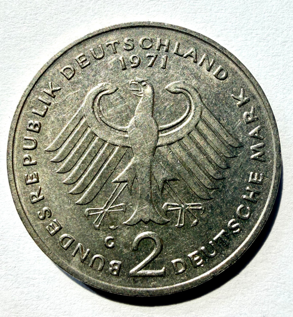 Germany - 2 Marks 1971 G