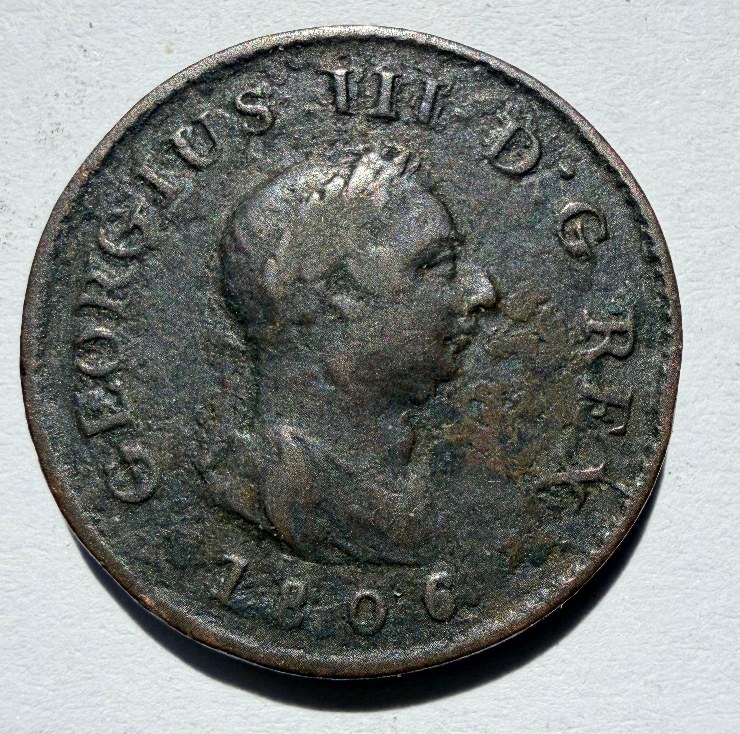 1806 Farthing