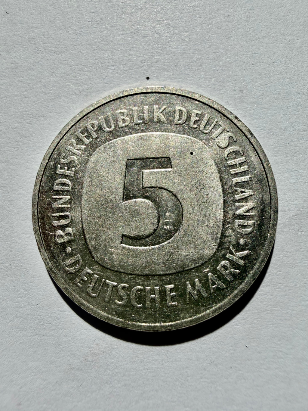 Germany 5 marks 1975 J