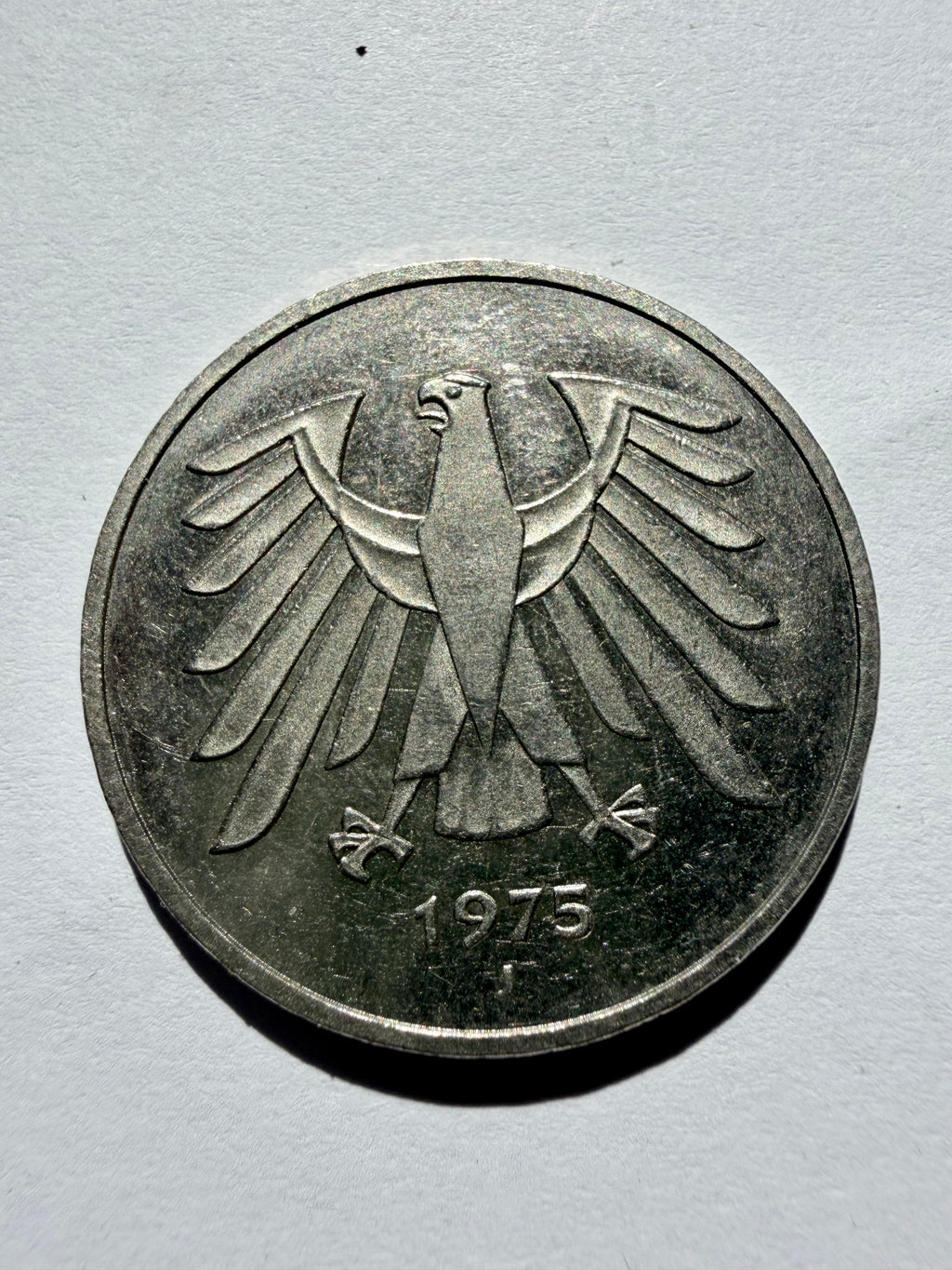Germany 5 marks 1975 J