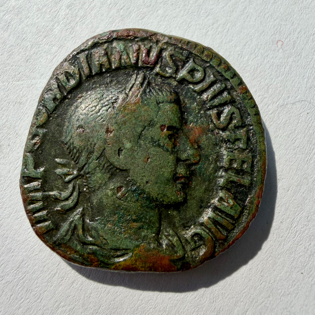 Roman Empire Sestertius Gordian III. 238-244 Securitaas-high grade