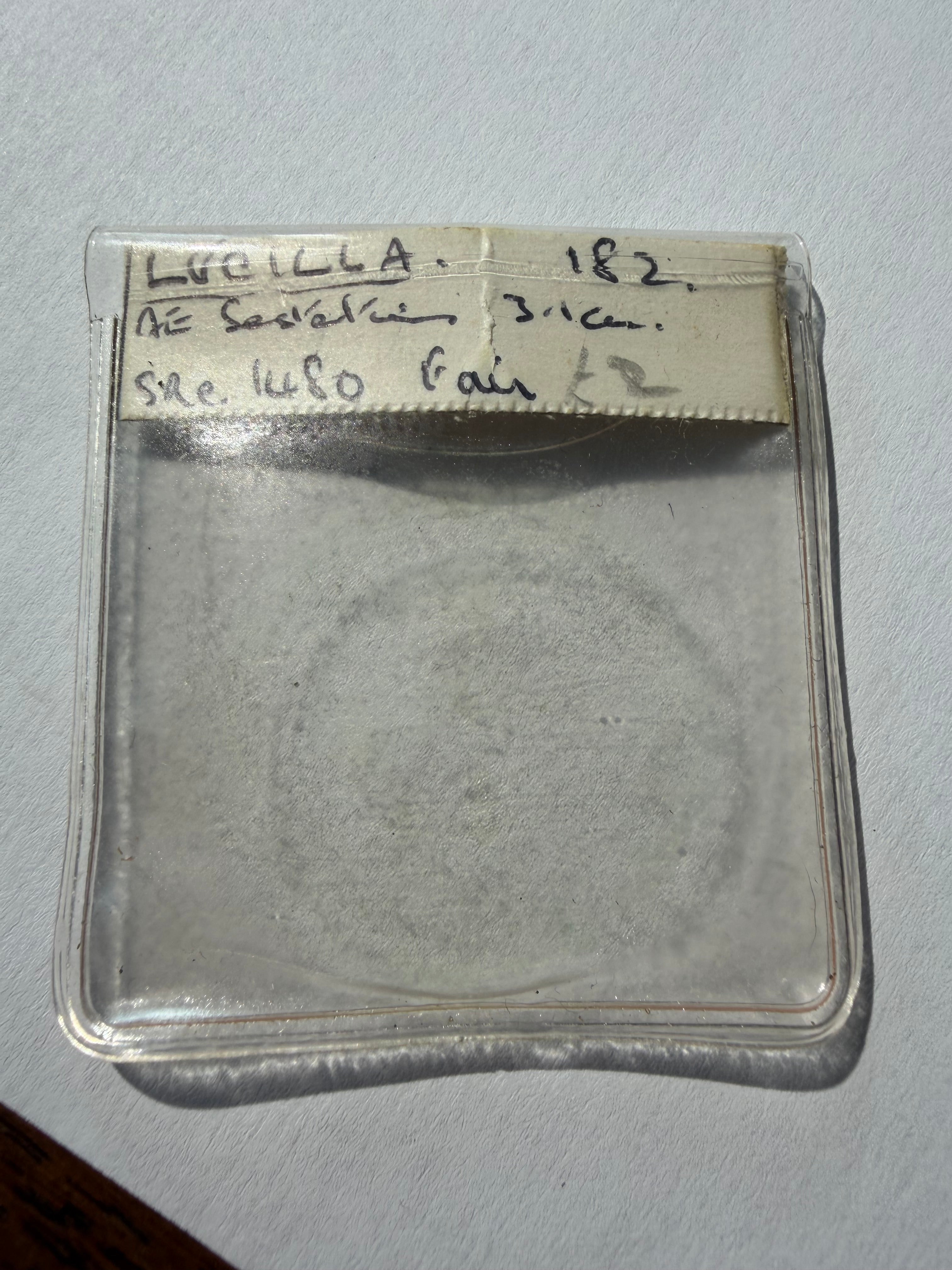 Lucilla - AE Sestertius - PIETAS