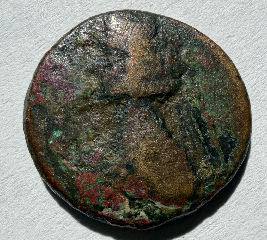 Arsaces II-head of King left, horse right