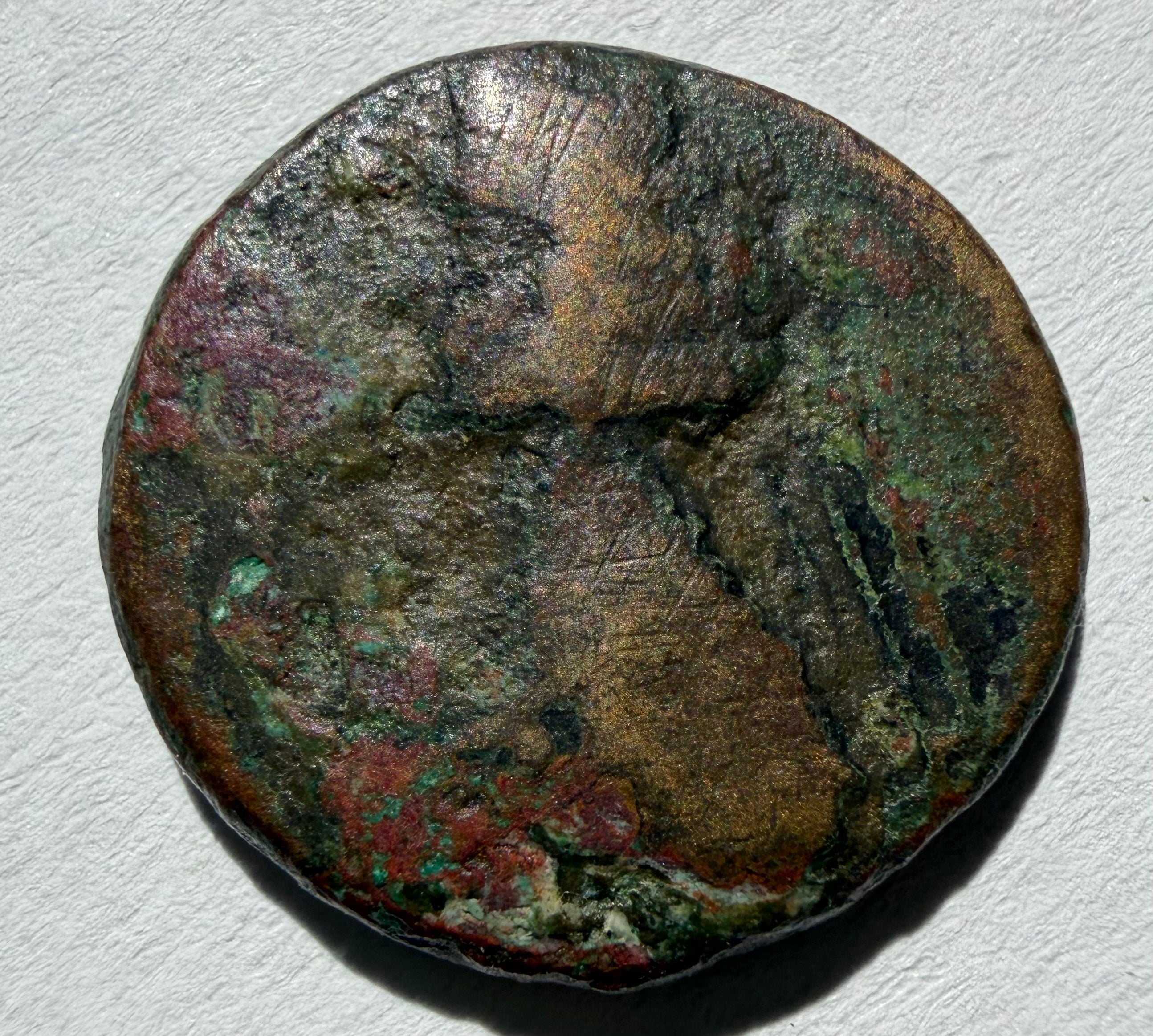 Arsaces II-head of King left, horse right