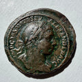 Dupondius Of Severus Alexander-Victory- excellent