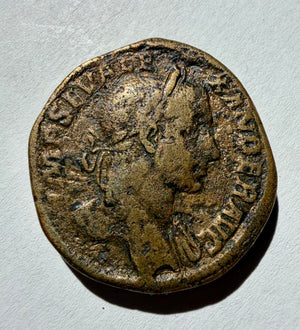 Severus Alexander sestertius-Sol