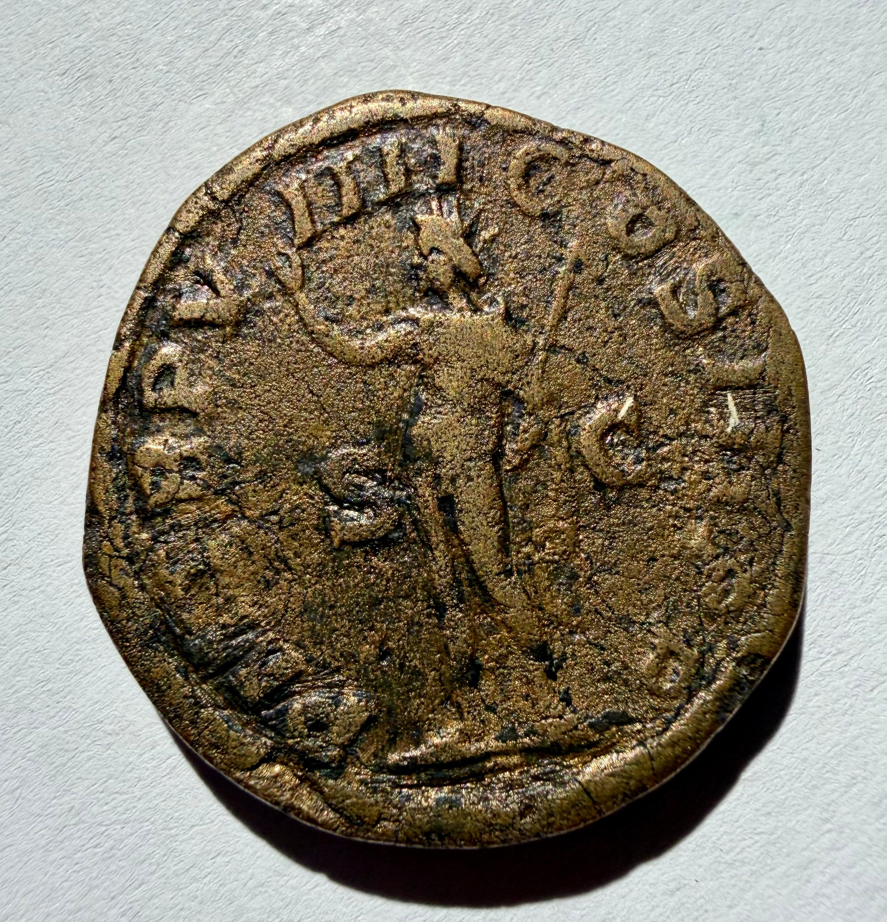 Severus Alexander sestertius-Sol