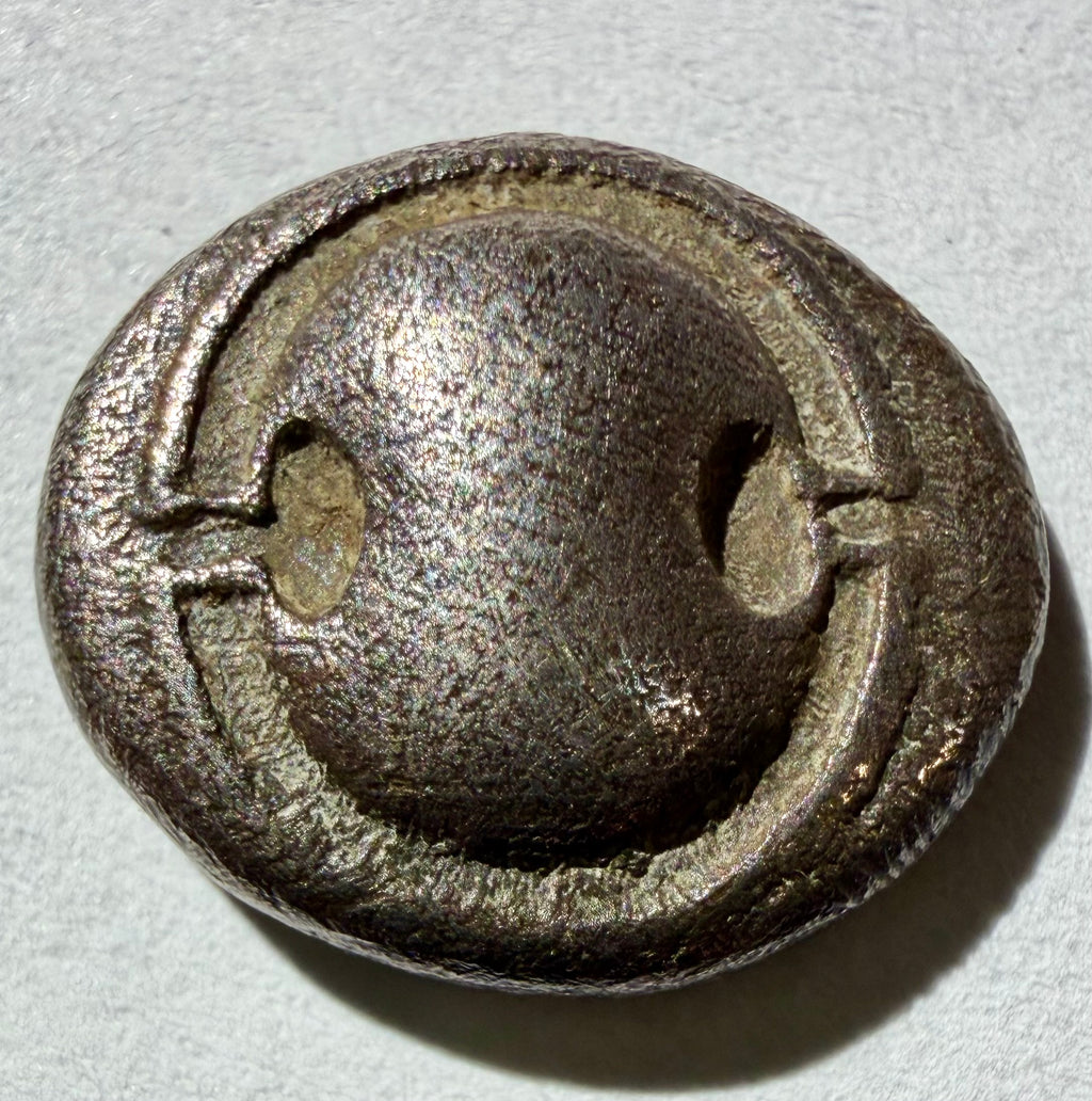 Boeotia Greek Thebes Hemidrachm Shield AR Silver Coin-high grade