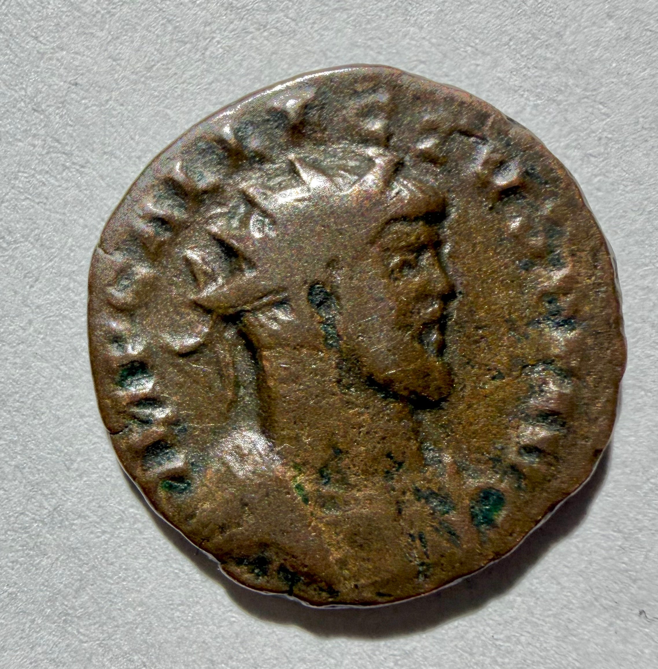 Roman AE Quinarius - ALLECTUS , London AD 293-6-Very nice stable example.