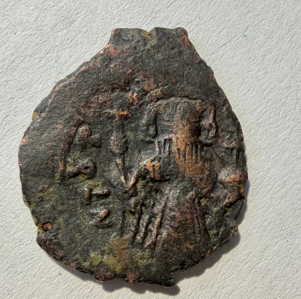 Byzantine Follis Constans II (641–668 AD)