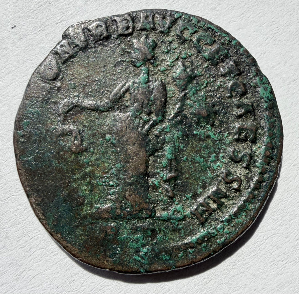 Constantius I Chlorus, as Caesar, AE follis Moneta standing left