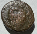 Roman Republic Bronze ae 14 . Prow