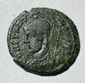 Roman AE3 Commemorative Coin Victory on prow. Trier