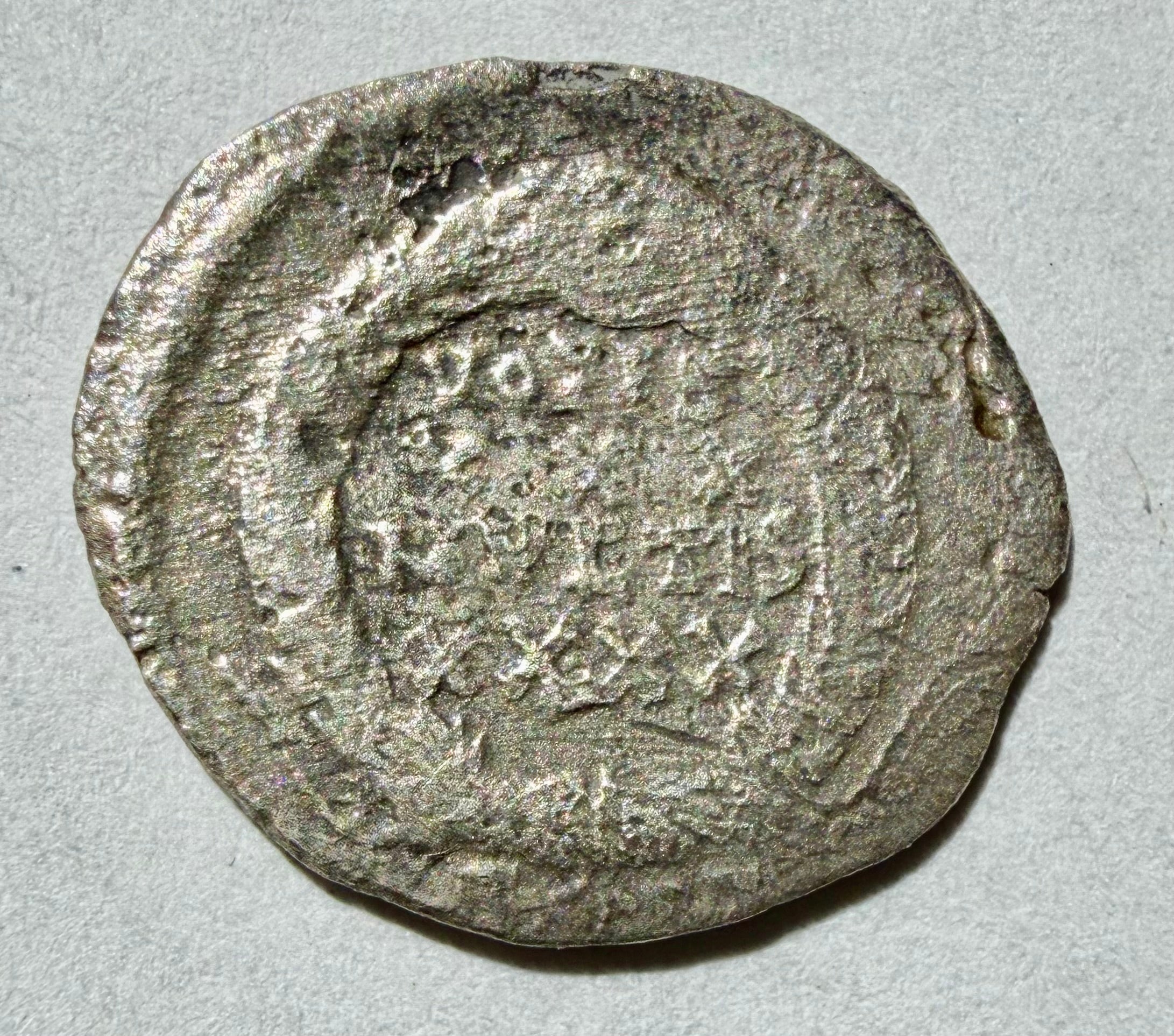Constantius II siliqua VOTIS XXX MVLTIS XXXX in wreath