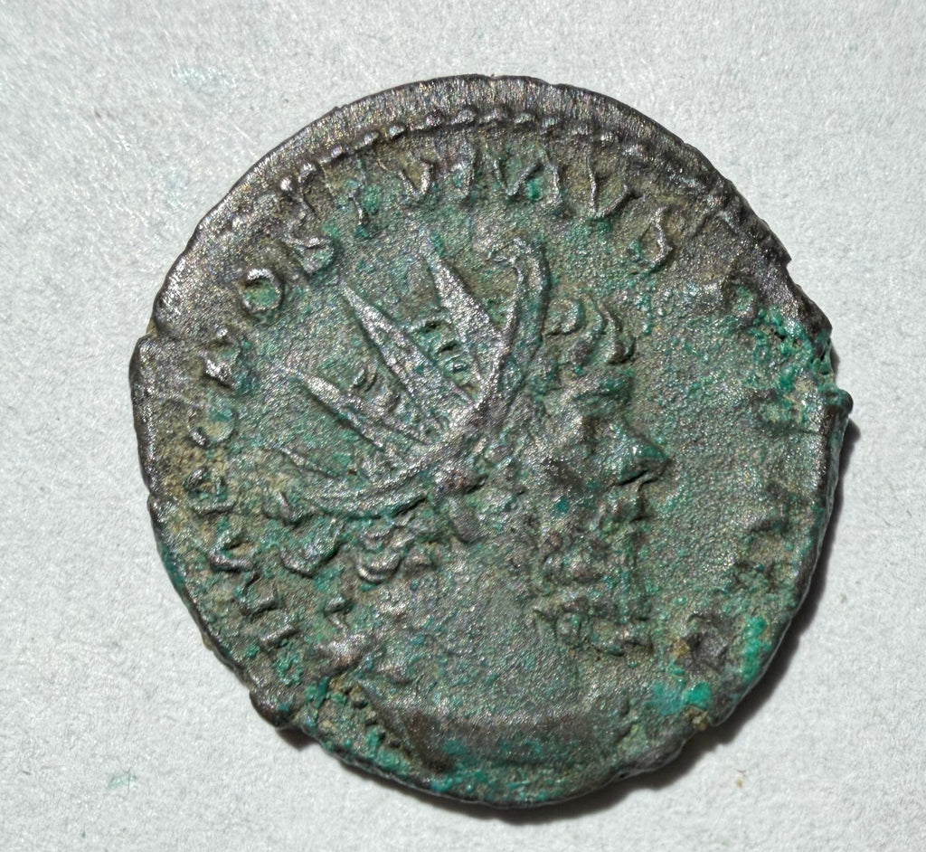 Postumus antoninianus COS IIII -PAX