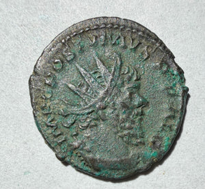 Postumus antoninianus COS IIII -PAX