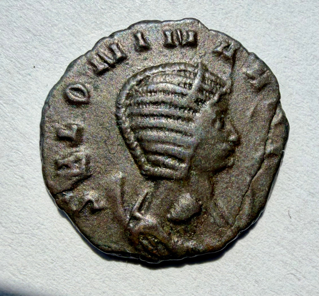 ROMAN EMPIRE SALONINA ANTONINIANUS IVNO CONSERVAT