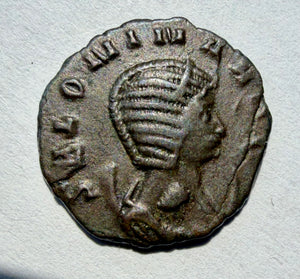 ROMAN EMPIRE SALONINA ANTONINIANUS IVNO CONSERVAT