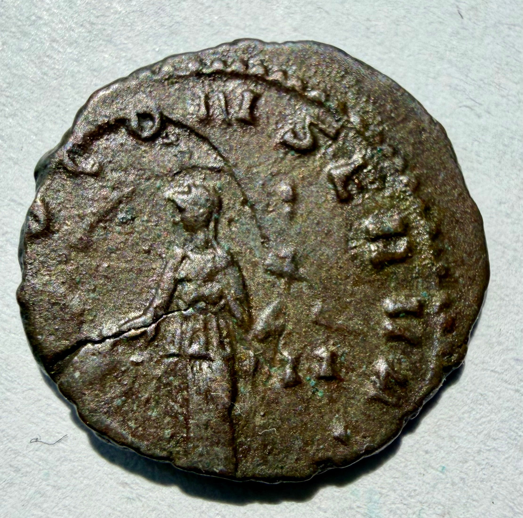 ROMAN EMPIRE SALONINA ANTONINIANUS IVNO CONSERVAT