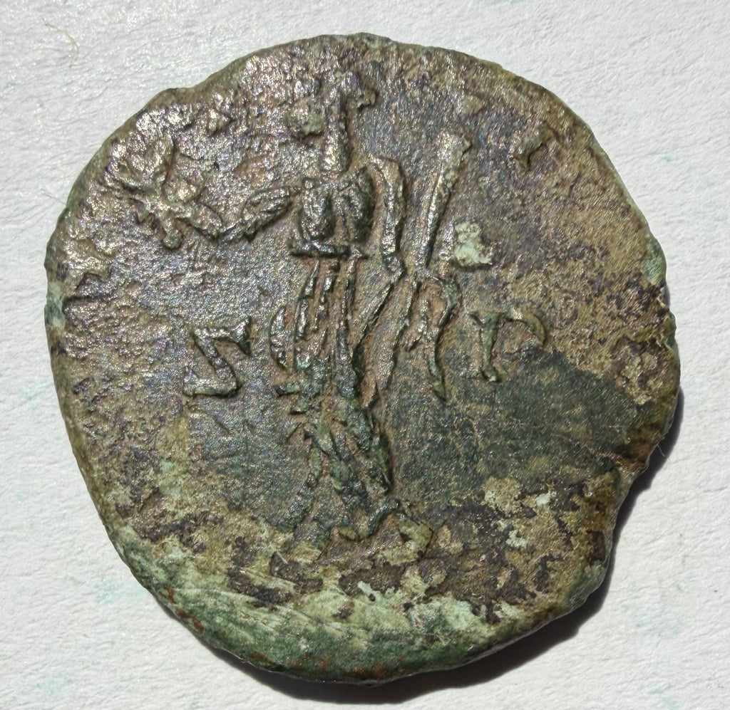 Emperor Carausius Antoninianus -Laetitia reverse
