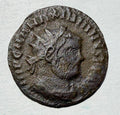 Maximianus antoninianus CONCORDIA MILITVM reverse. KE in field-Cyzicus