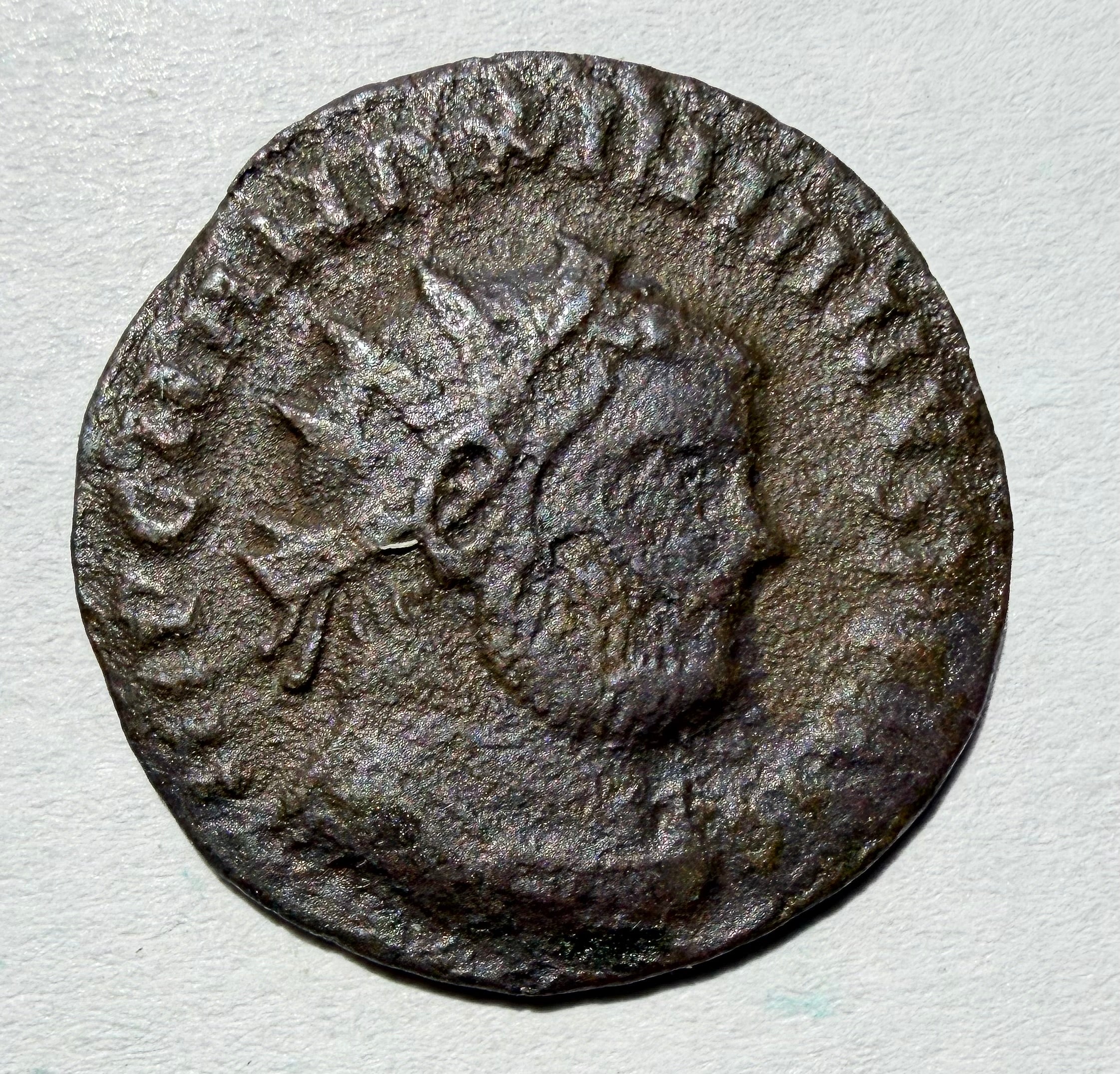 Maximianus antoninianus CONCORDIA MILITVM reverse. KE in field-Cyzicus
