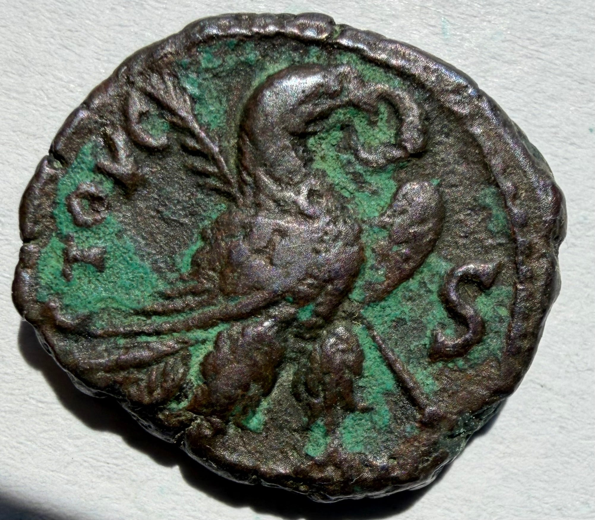 Emperor Gallienus Tetradrachm 253AD Alexandria Eagle